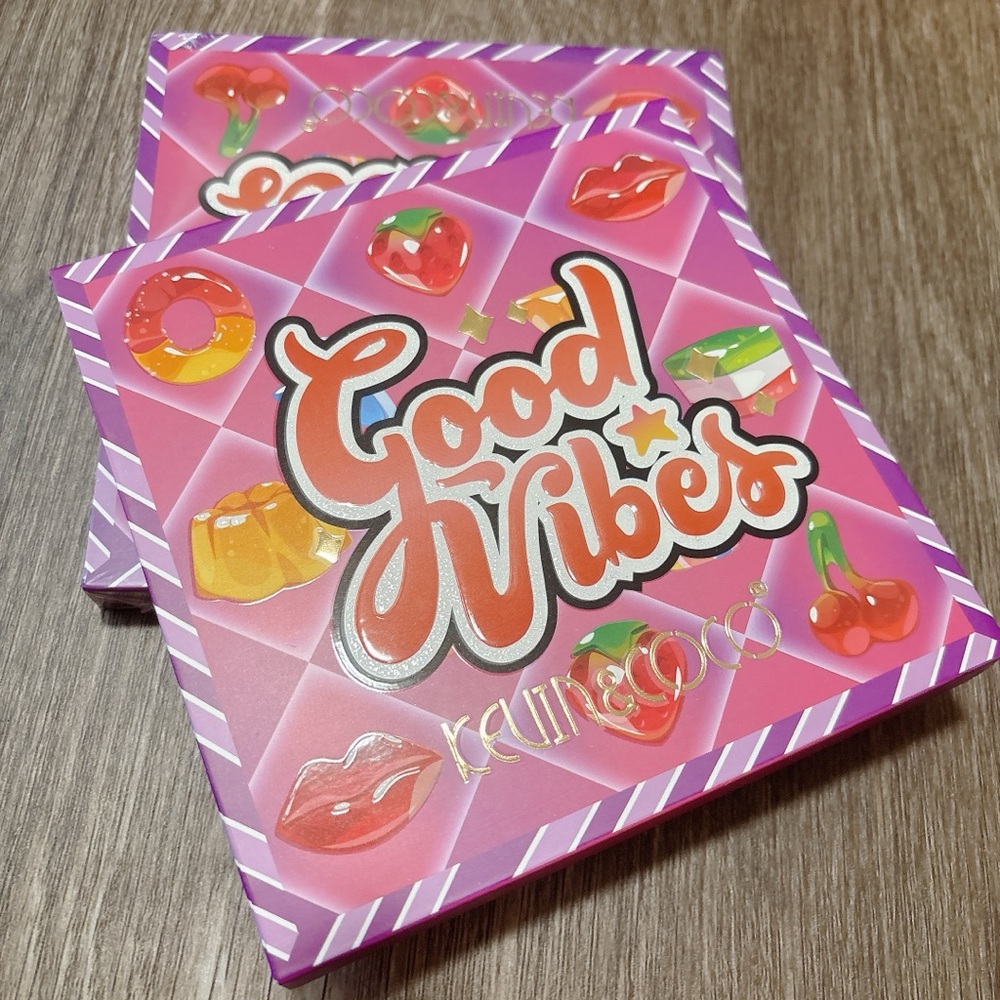 Good Vibes eyeshadow pallet by Kevin & Coco